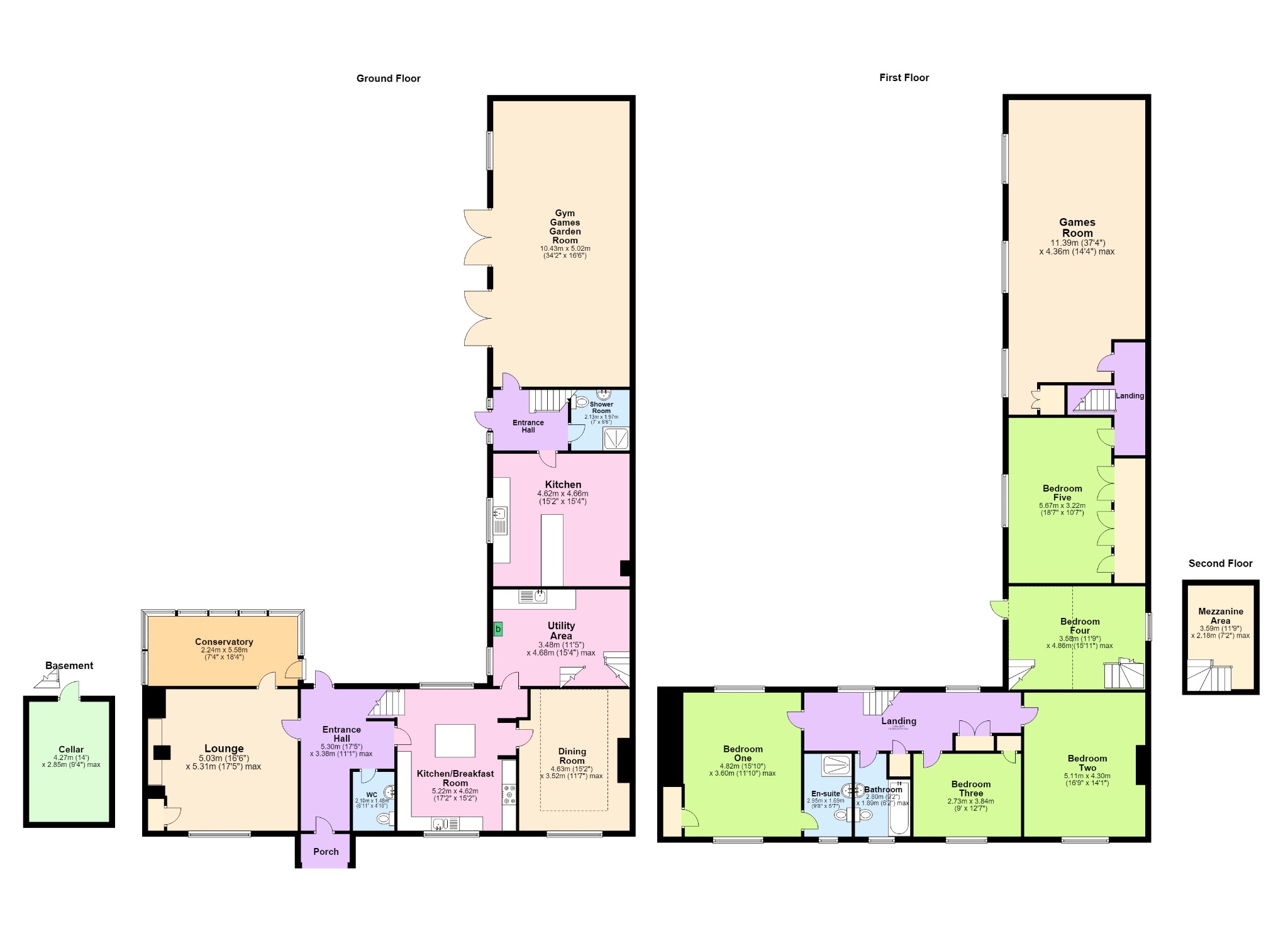 Manor Farm House, 61 Orchard Street, Daventry floorplan