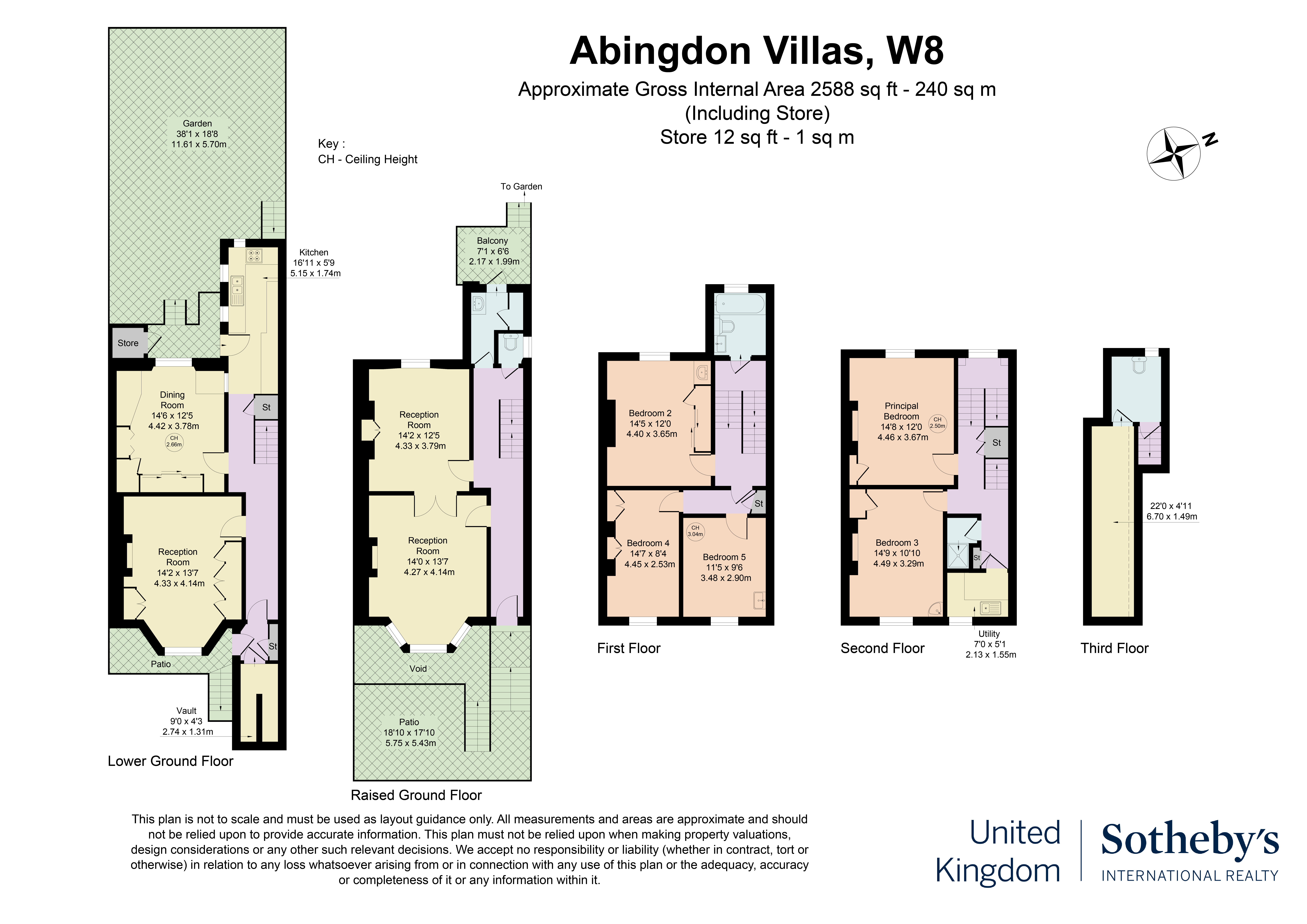 Abingdon, Abingdon Villas, London floorplan