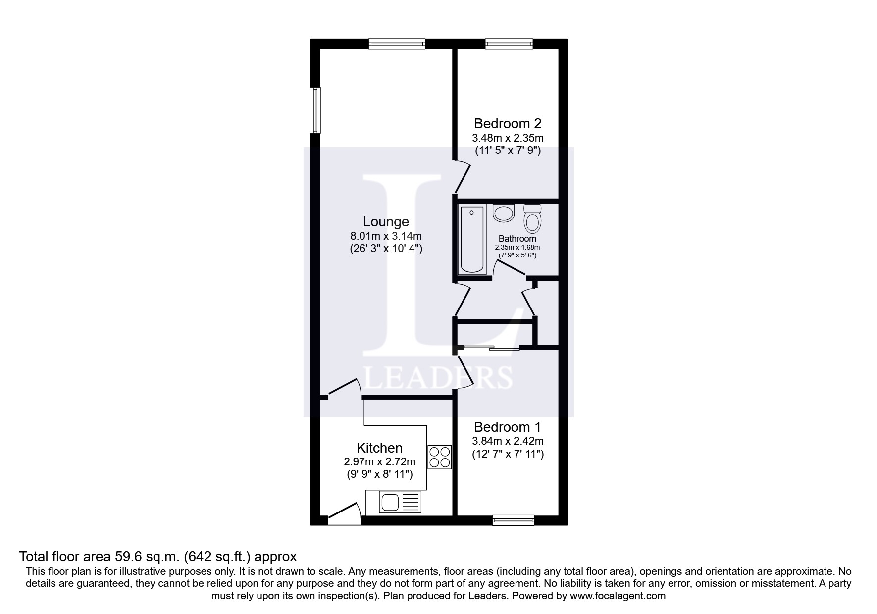 28A, Shrubbery Road, Pershore floorplan