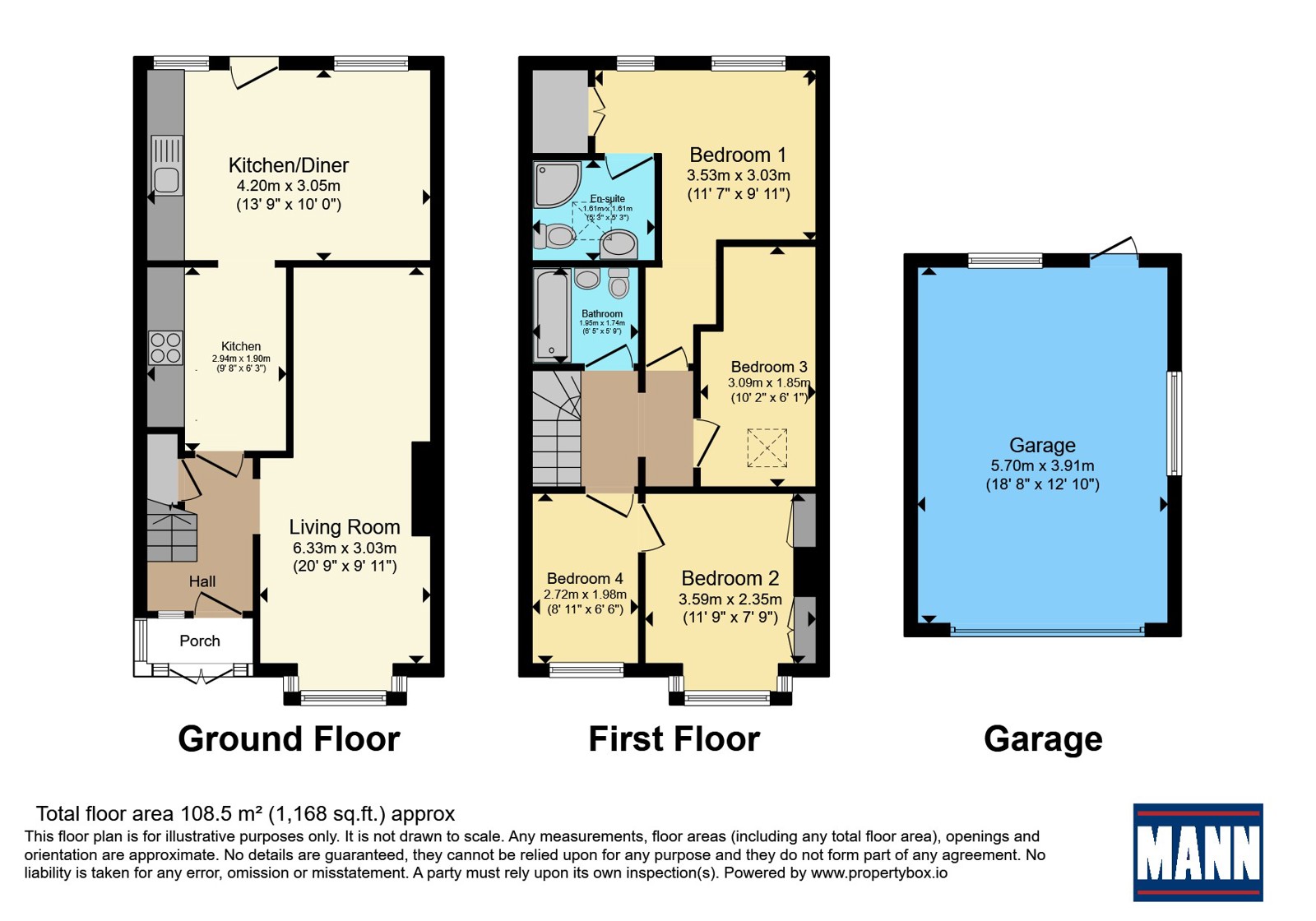 5, Binland Grove, Kent floorplan