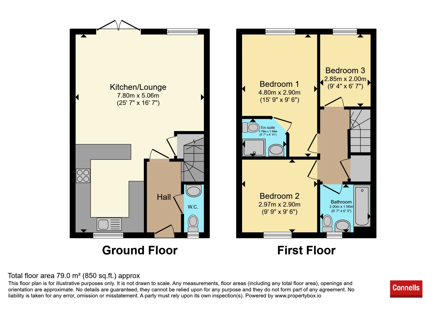6, Woodfield, BURGESS HILL floorplan