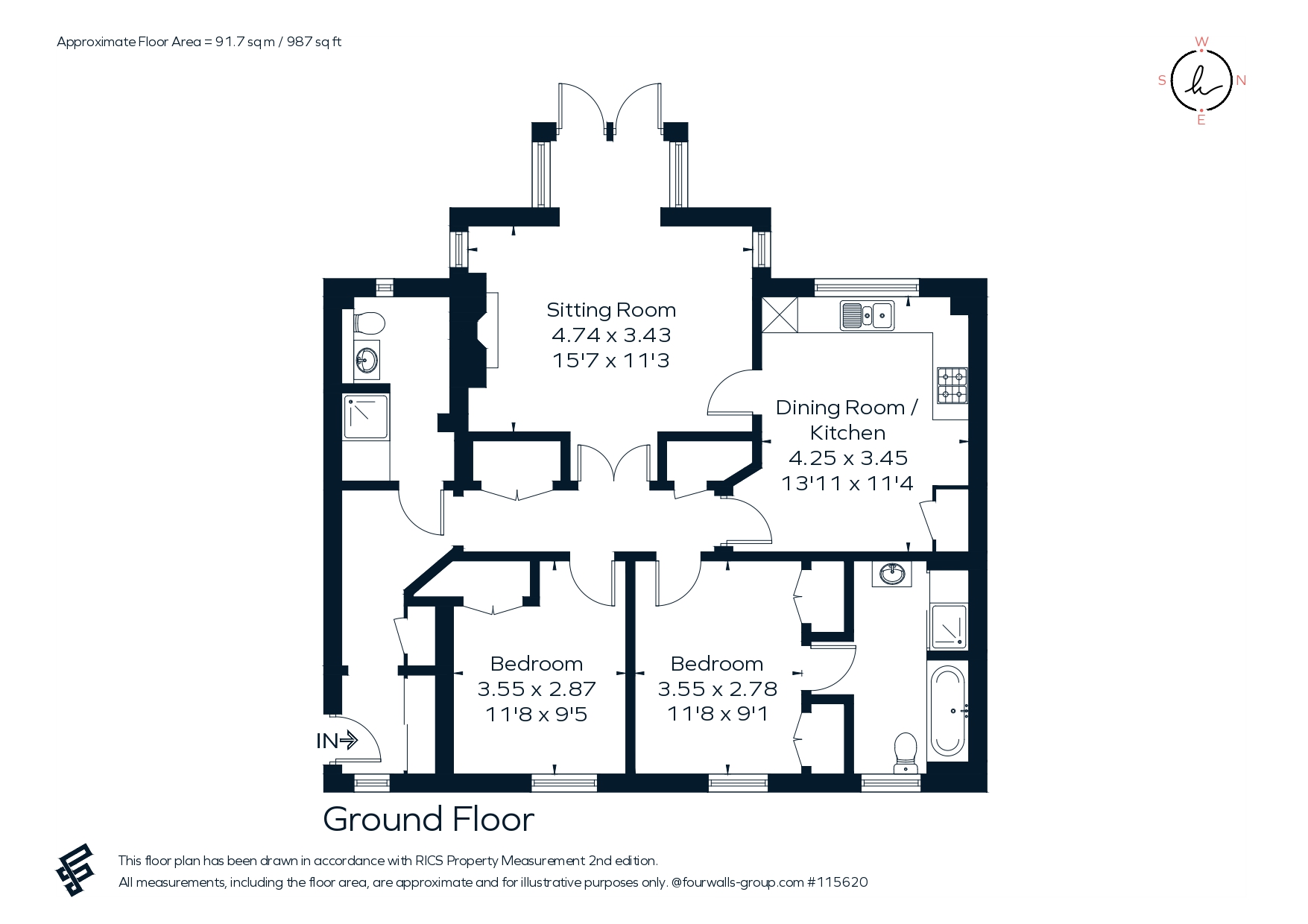 4, Sequoia Mews, Stratford-Upon-Avon floorplan