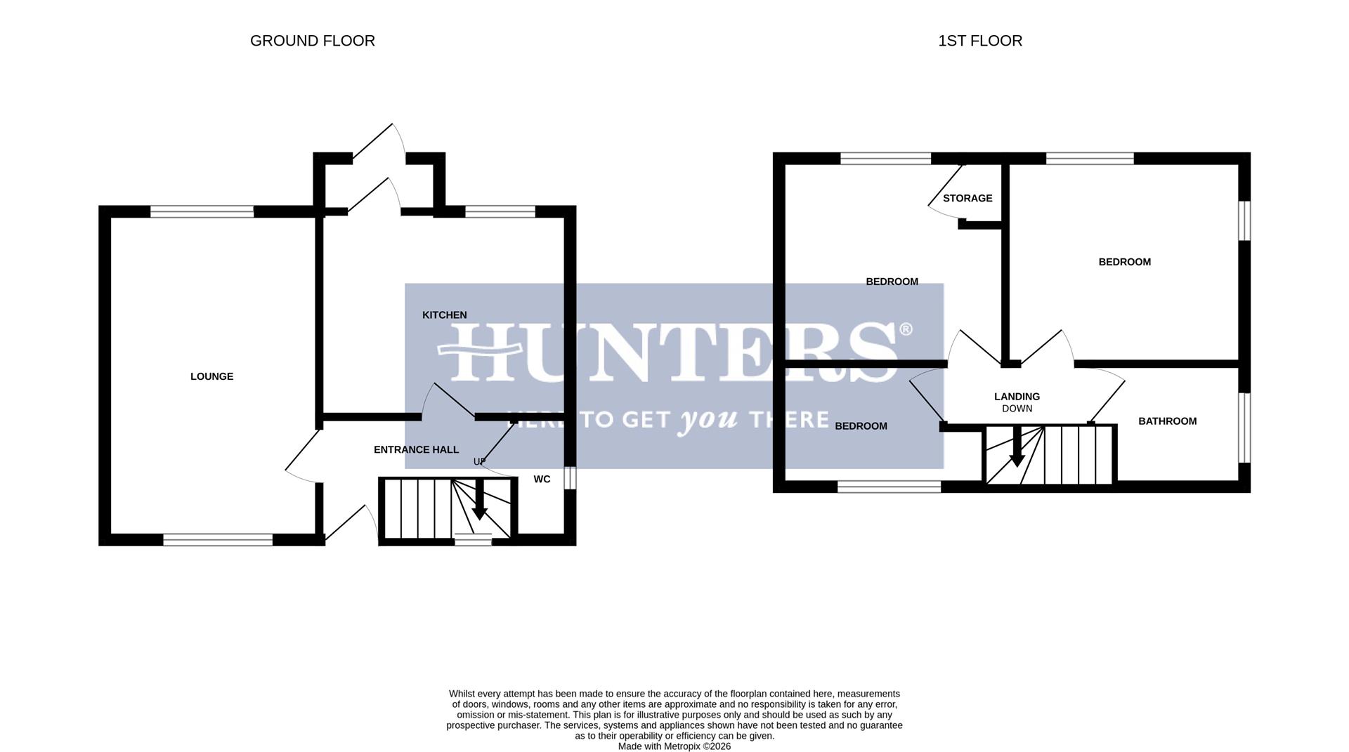 34, Woodfield Avenue, Stourbridge floorplan