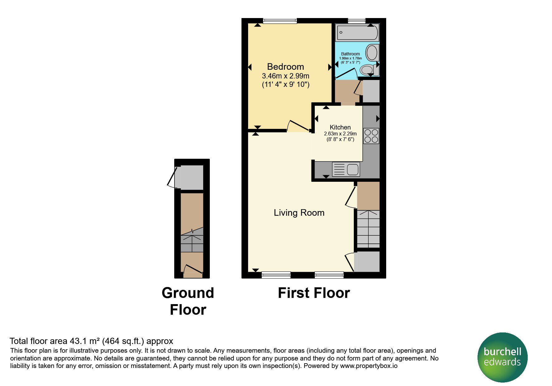 1134, Yardley Wood Road, Birmingham floorplan