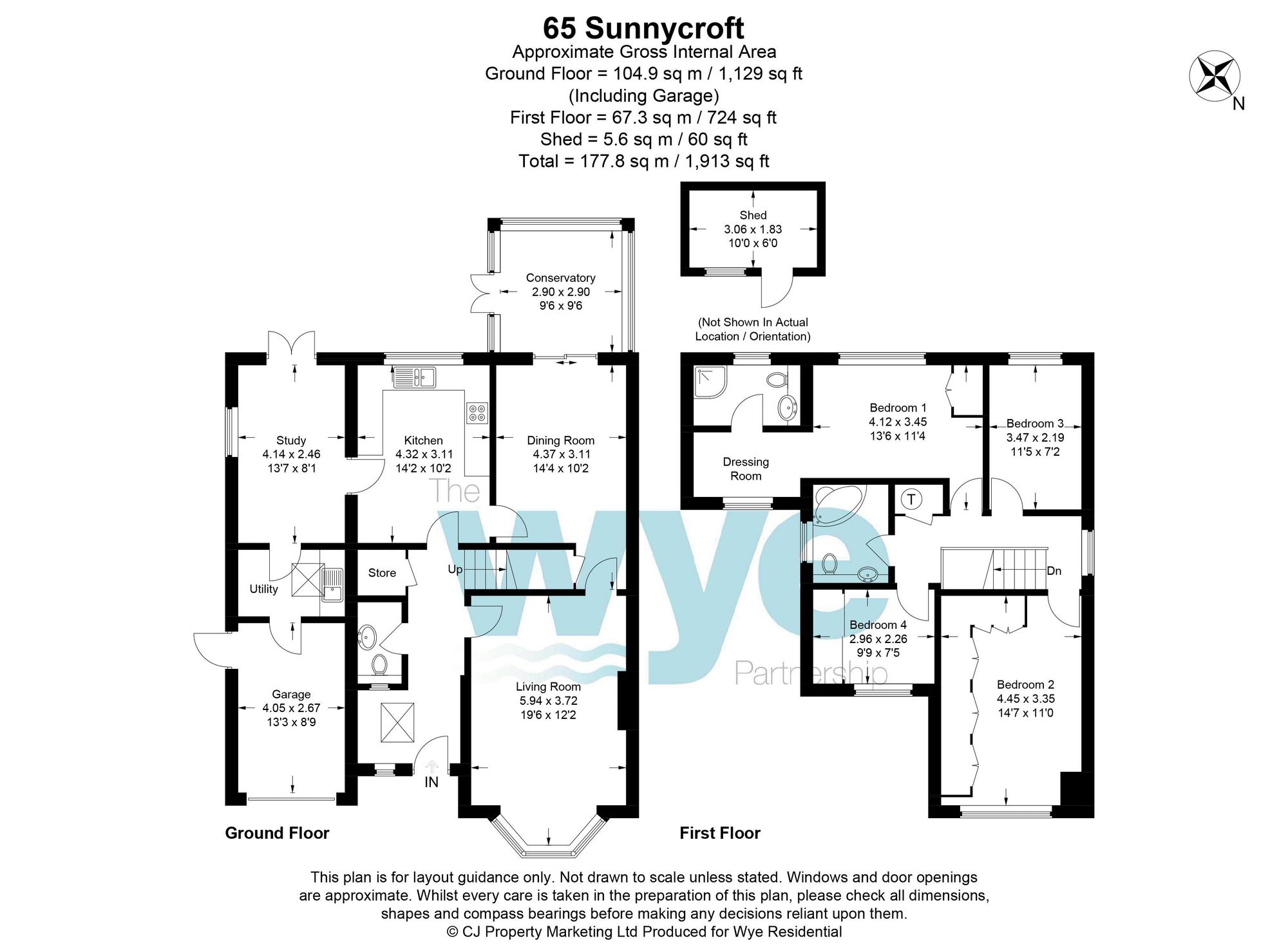 65 Sunnycroft, High Wycombe floorplan