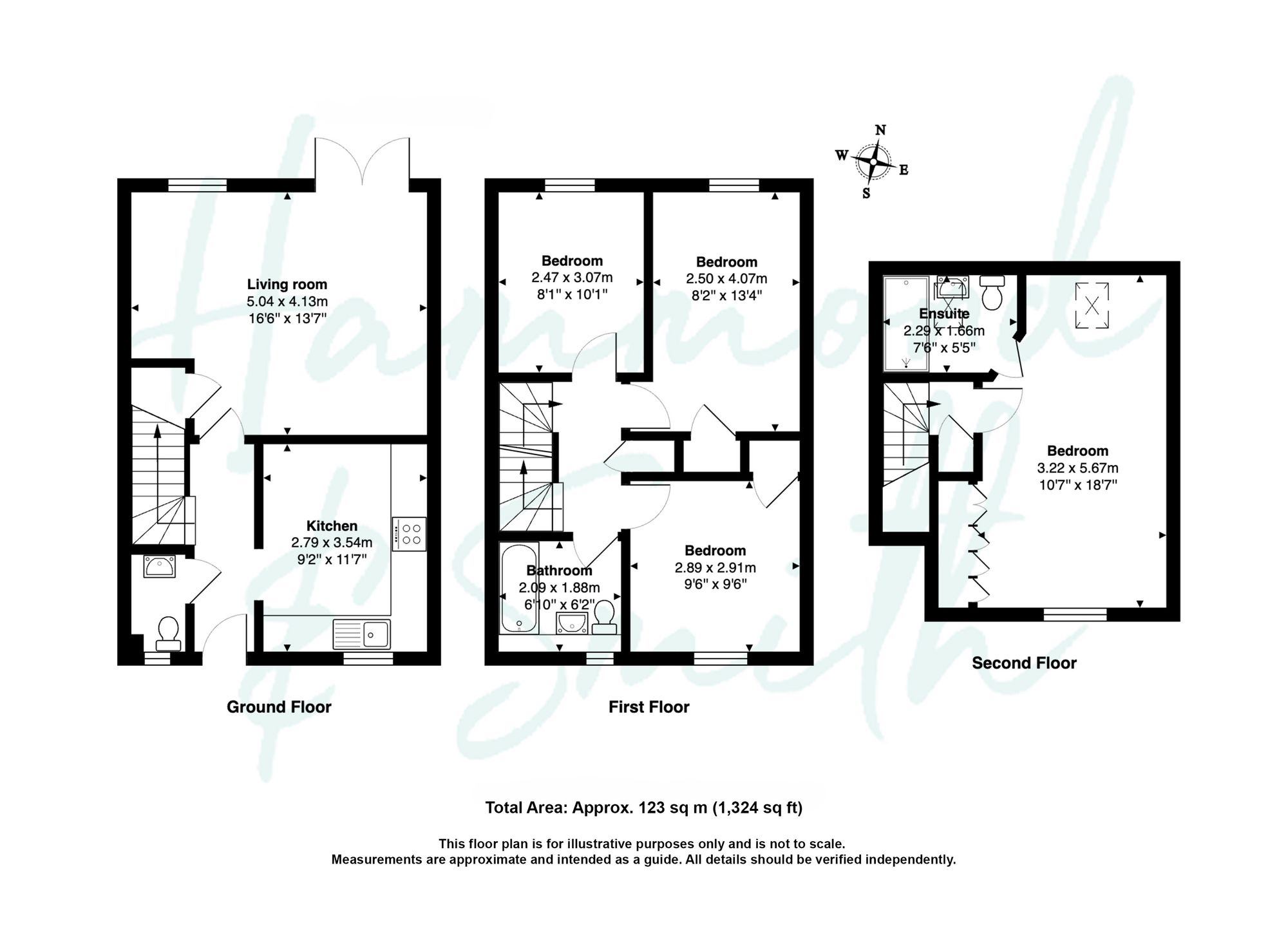 3 Barbon Close, Bishop's Stortford floorplan