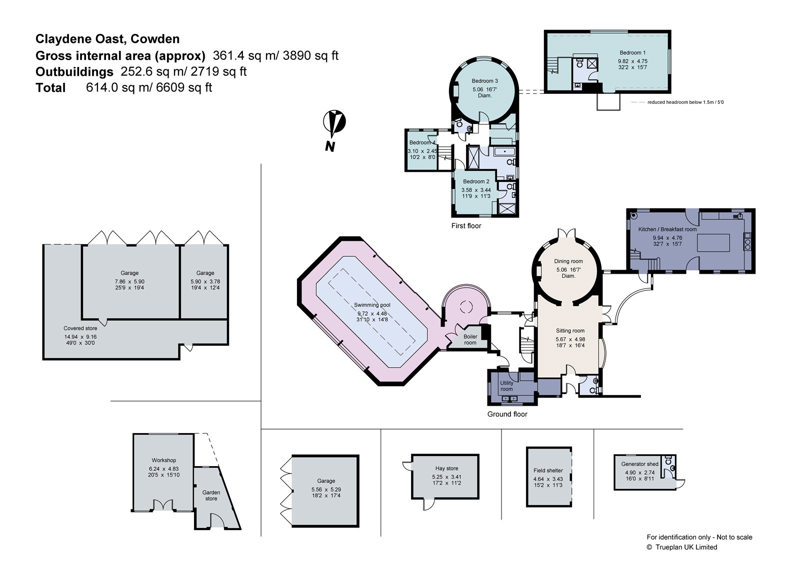 Claydene Oast,, Hartfield Road, Edenbridge floorplan