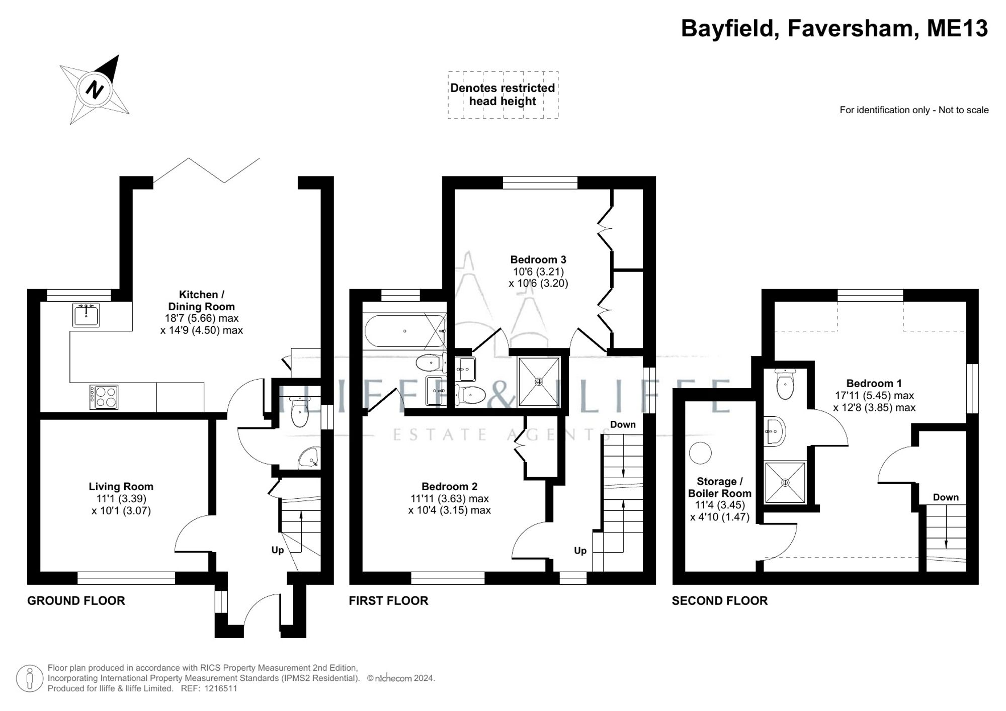 10a Bayfield, Faversham floorplan