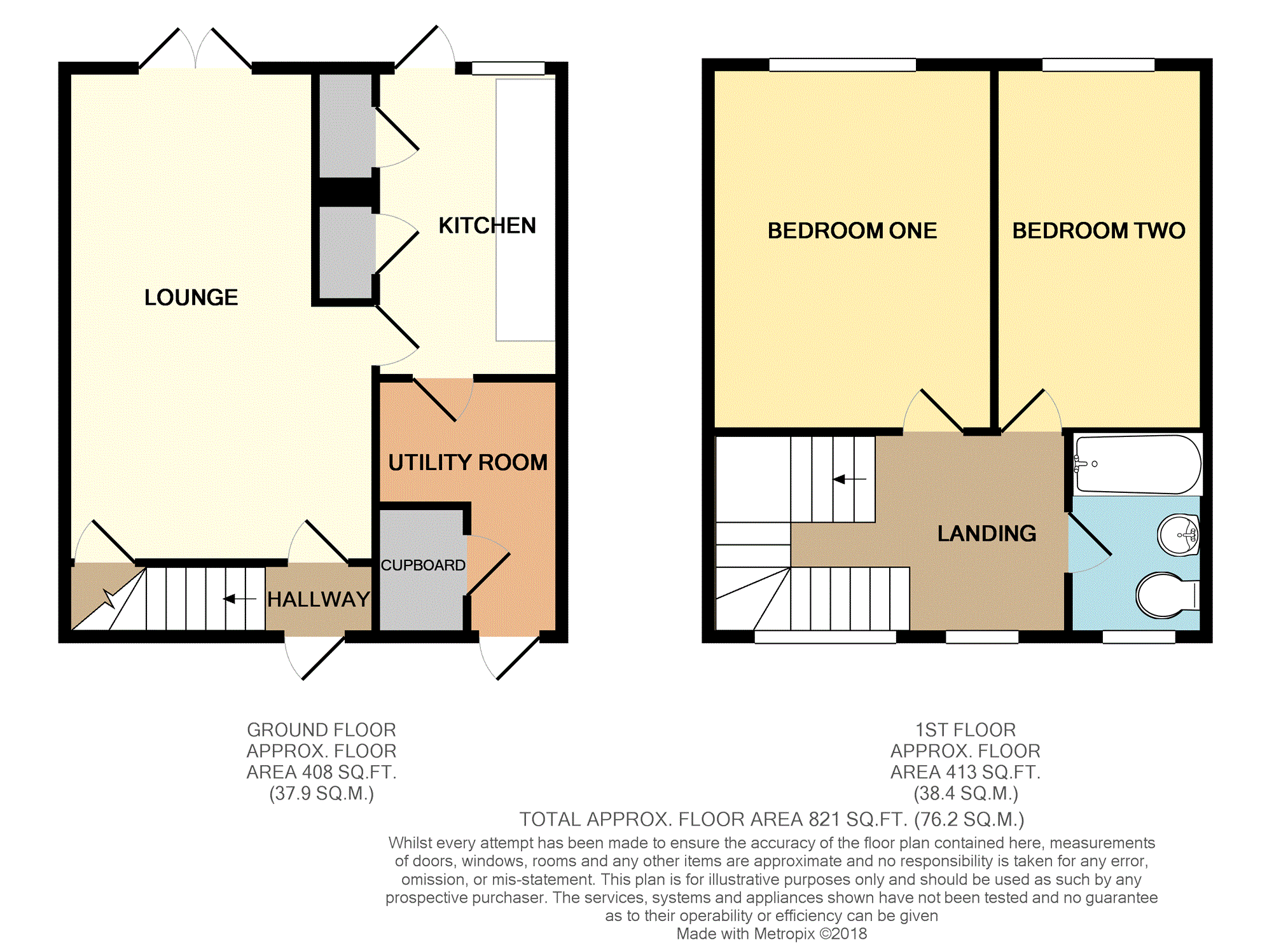 2 Bedrooms Terraced house for sale in Longfield, Harlow CM18