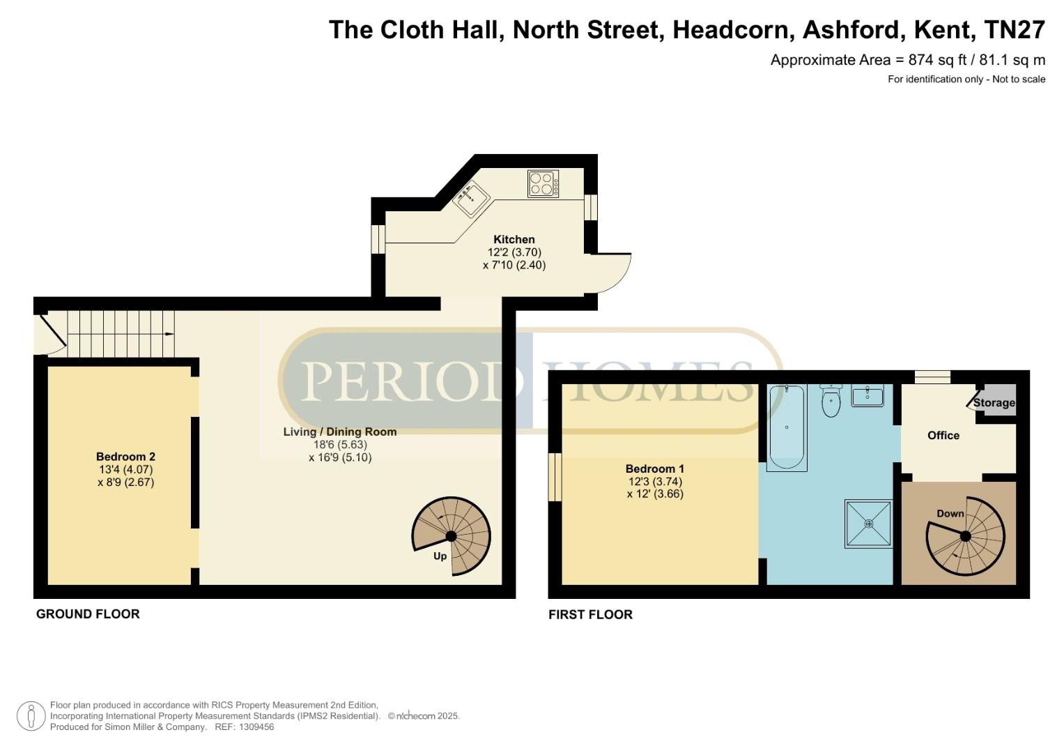 1 The Cloth Hall, North Street, Ashford floorplan