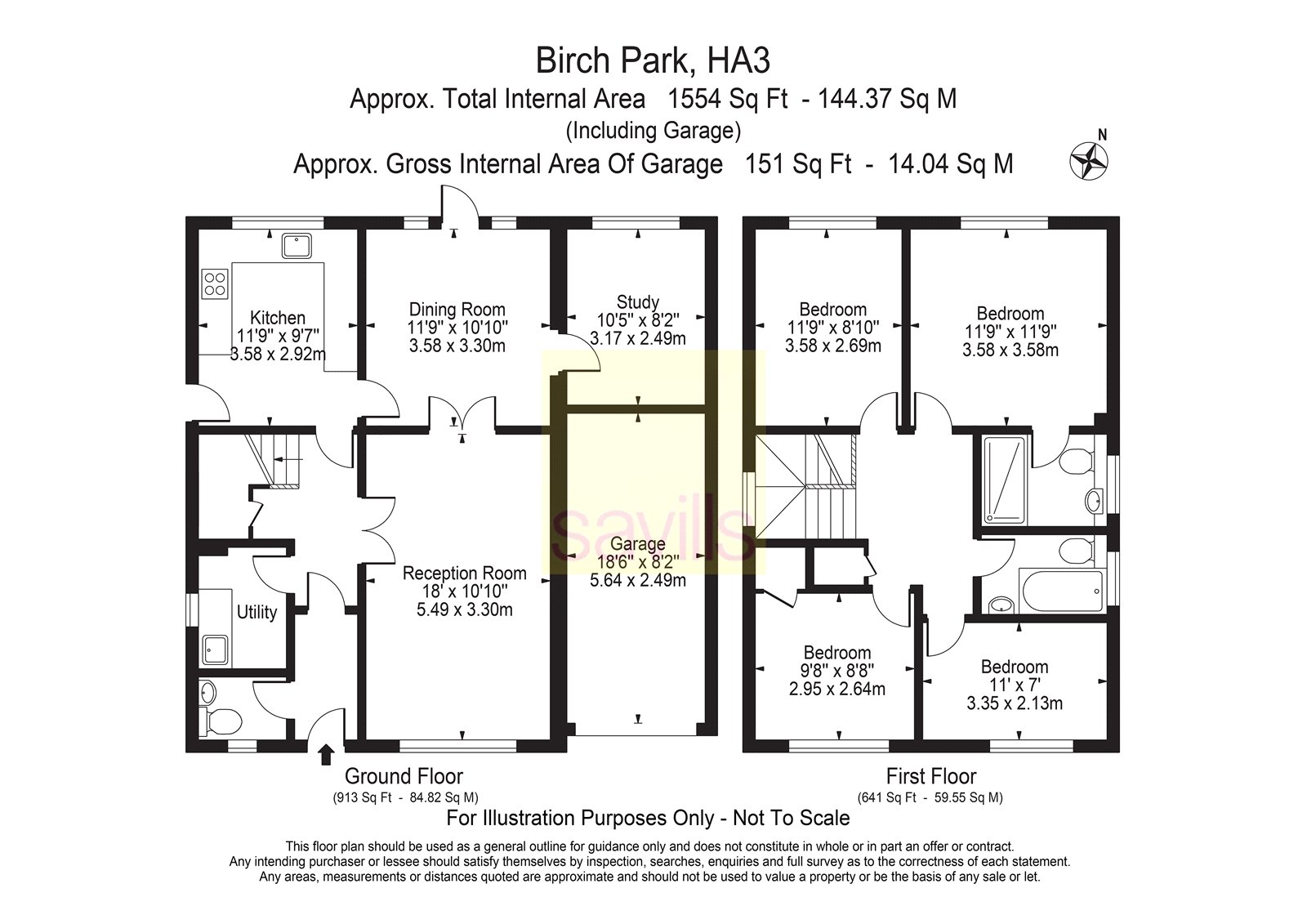 18, Birch Park, Harrow floorplan