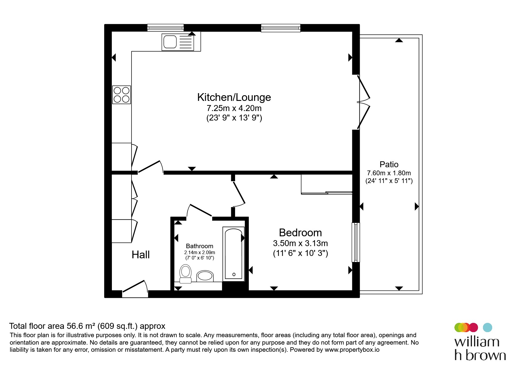 6, Harry Lemon Court, CHELMSFORD floorplan