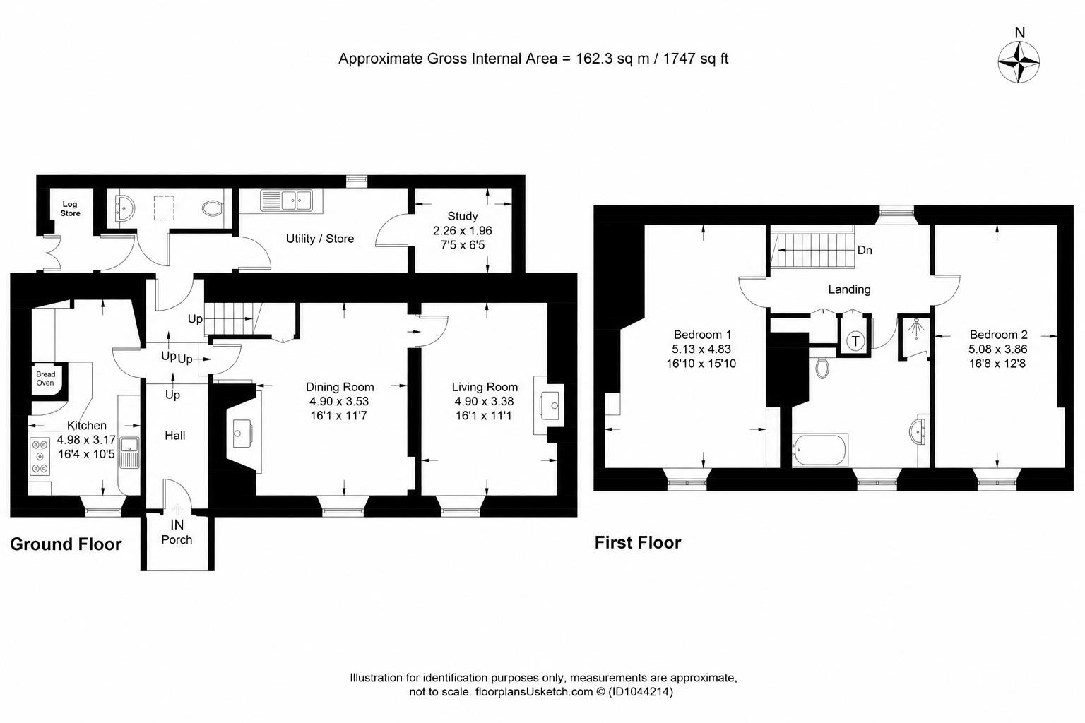 Pitt Farm, Chulmleigh floorplan