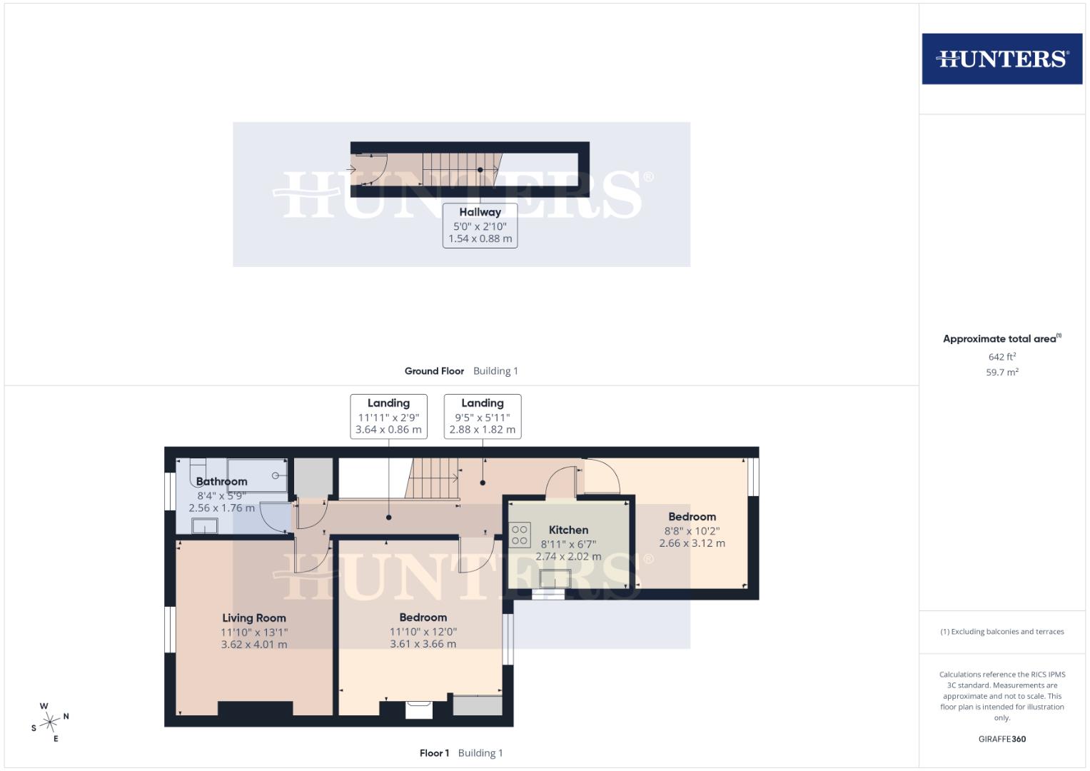 Flat 2, 50, Bessingby Road, Bridlington floorplan