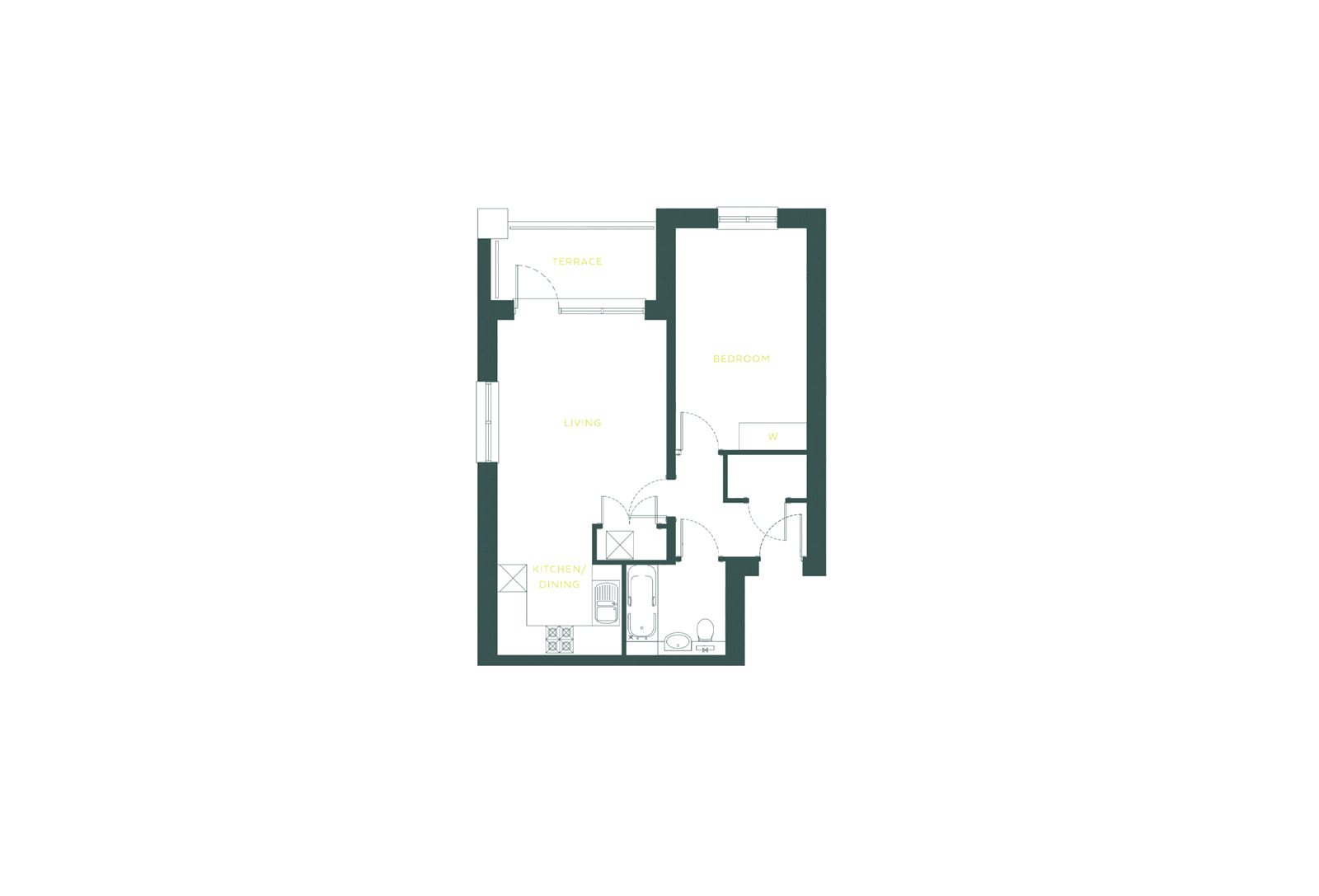 P28 Flat 29 The Folio, 2a, The Folio, Sidcup floorplan