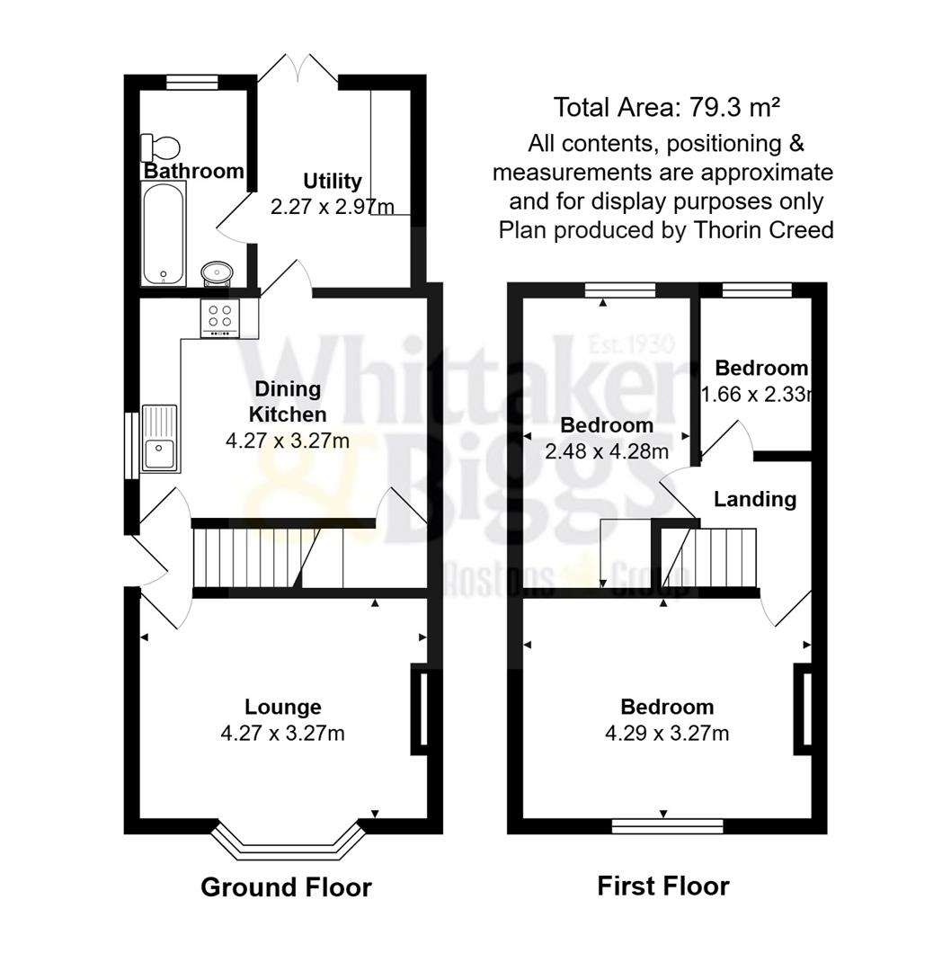 55, Brown Lees Road, Stoke-On-Trent floorplan