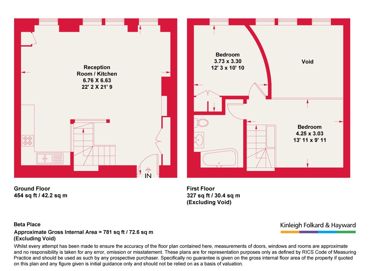 Flat 7 Alpha House, 4, Beta Place, London floorplan