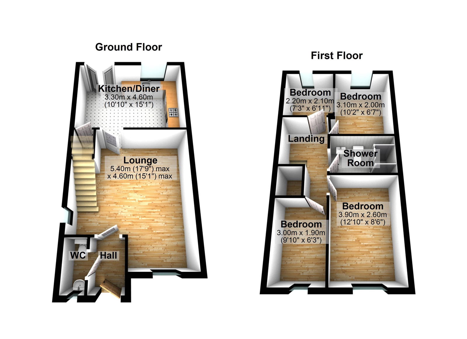 12, Hurstwood, Ashton-under-lyne floorplan