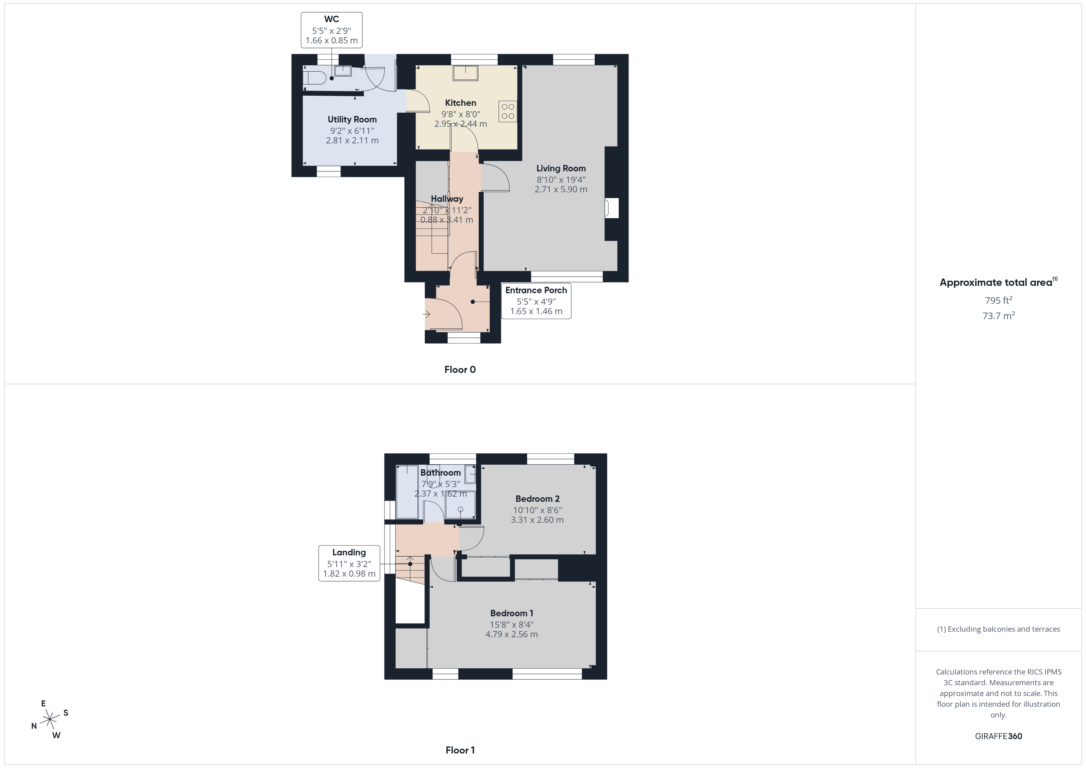 5, Cleave Crescent, Bude floorplan