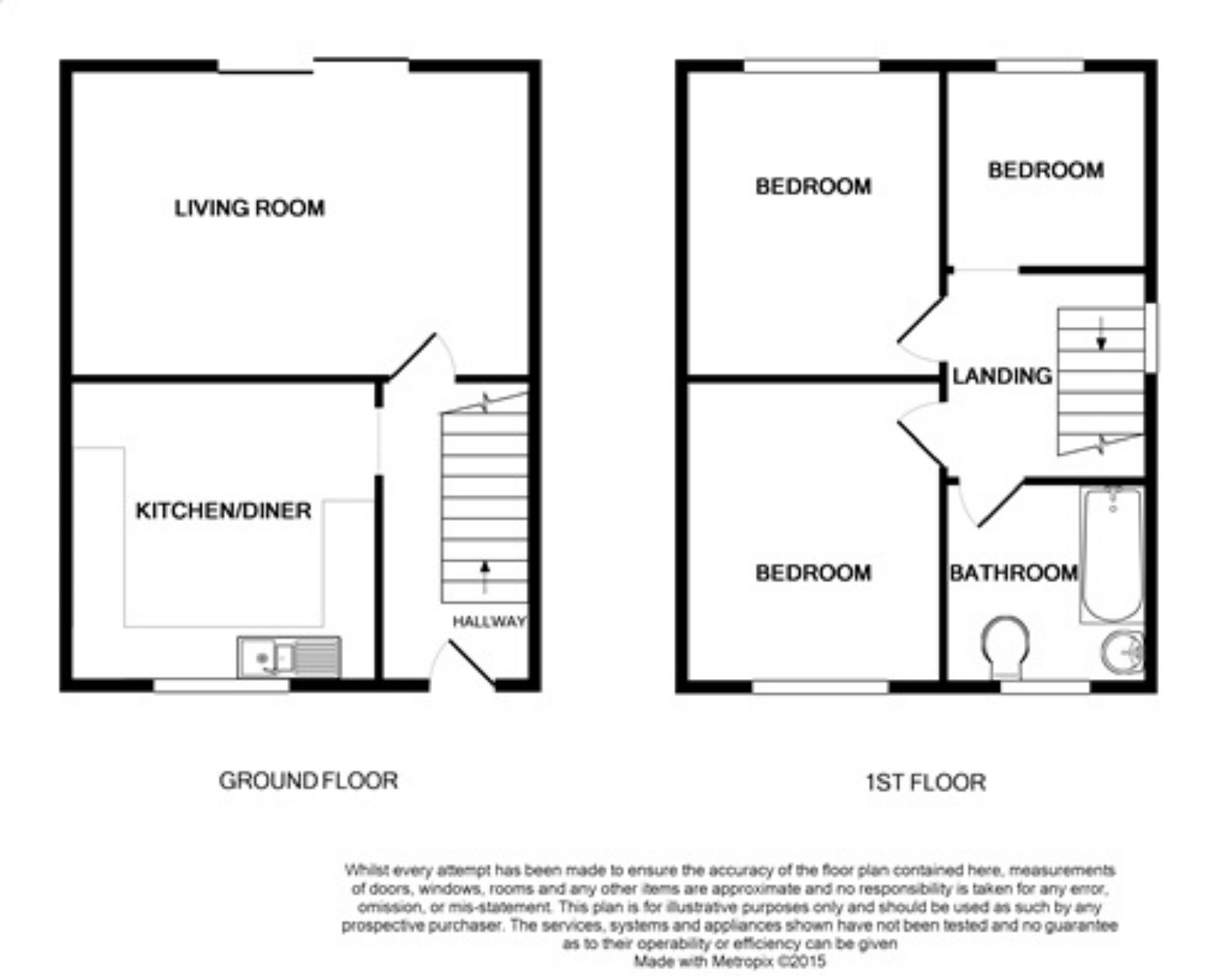 3 Bedrooms End terrace house to rent in Queensdown Gardens, Brislington, Bristol BS4