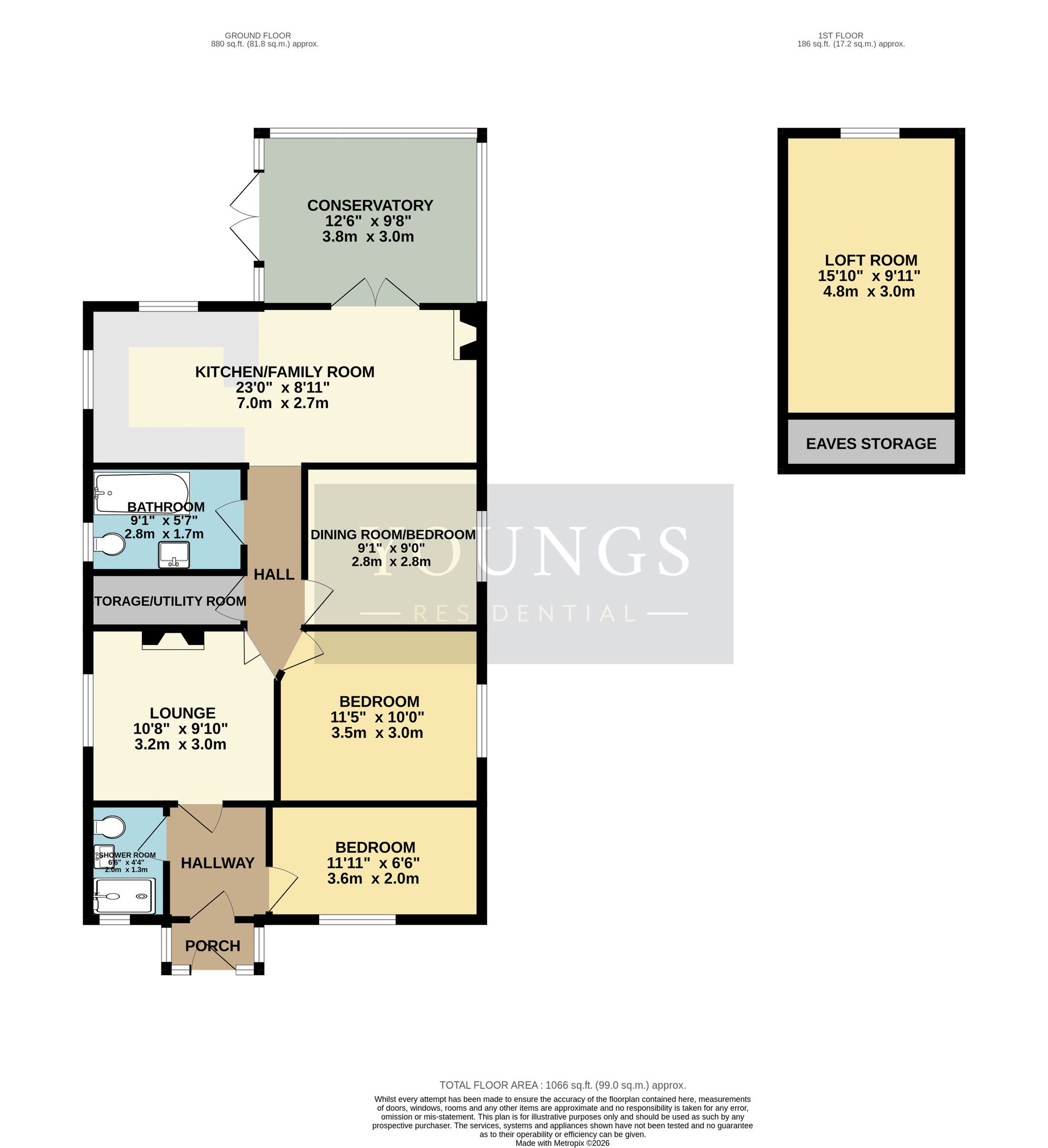 6 Matlock Road, Canvey Island floorplan