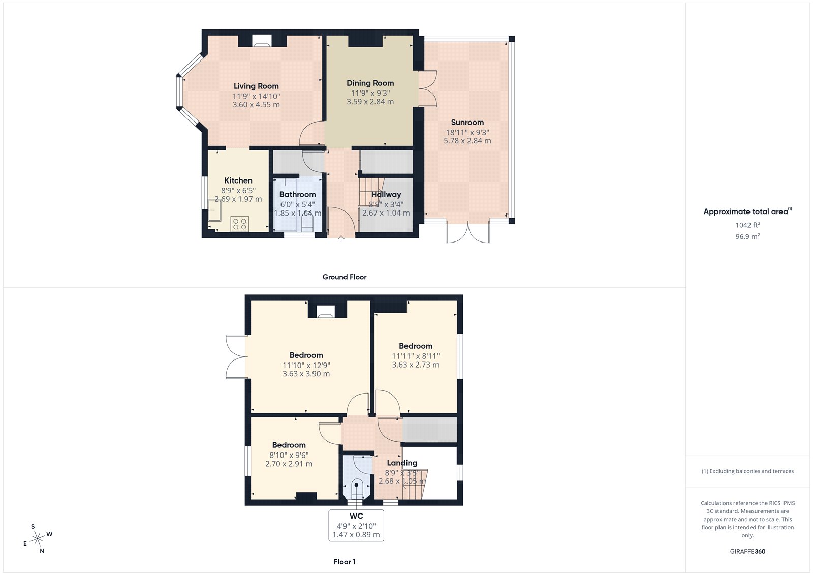 7, Thorntree Road, London floorplan