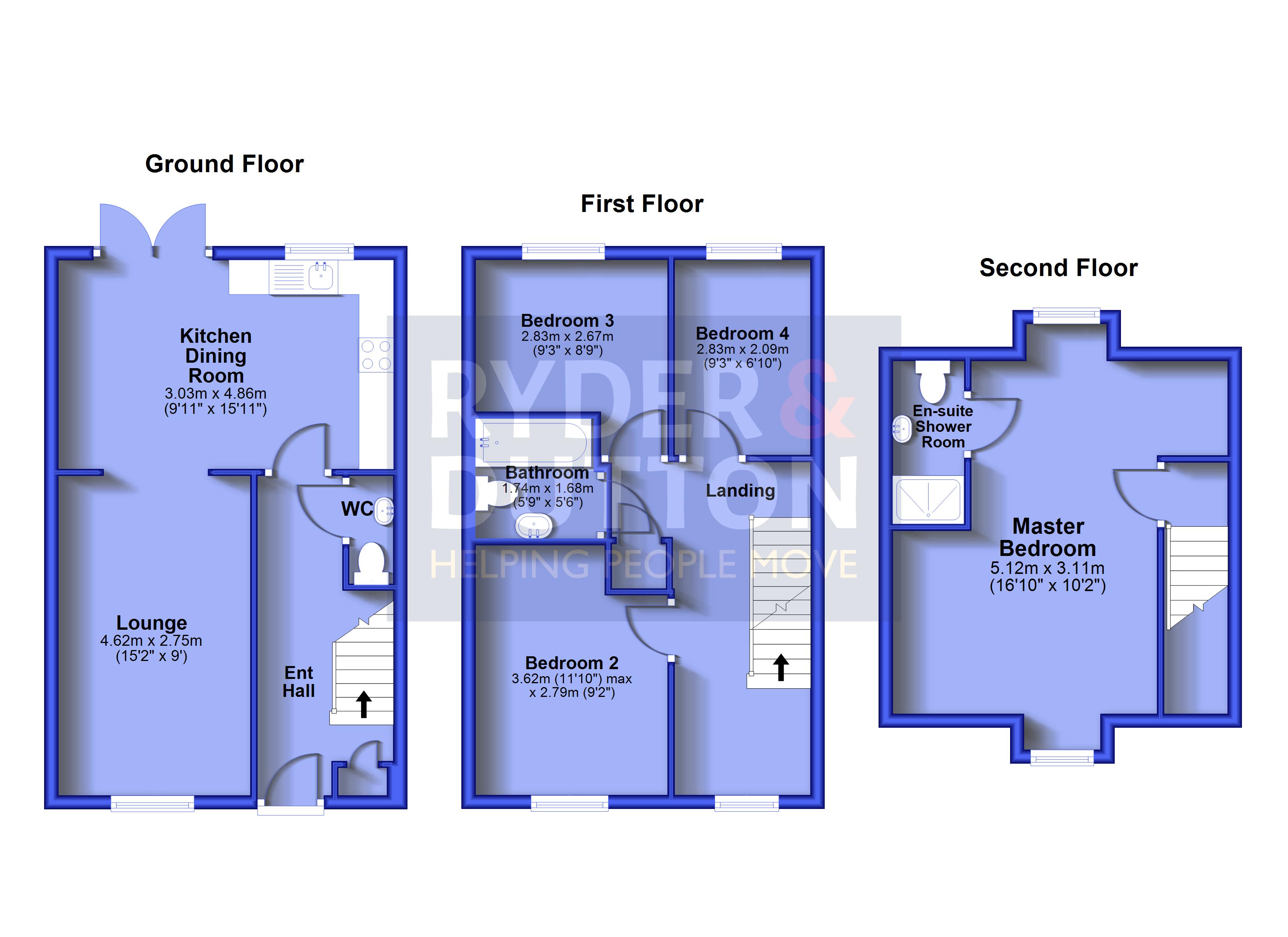 4, Spring Bank, Edenfield floorplan