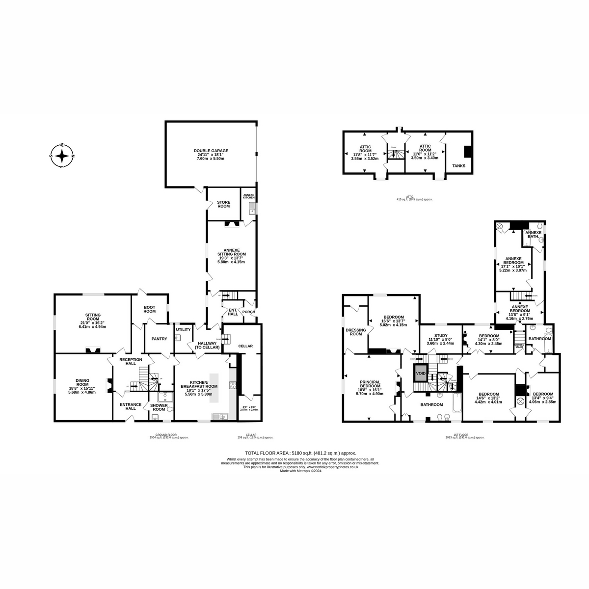 The Lodge, Hall Road, Great Yarmouth floorplan