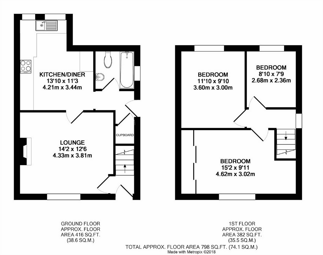 3 Bedrooms Semi-detached house for sale in Kingsley Avenue, Hillmorton, Rugby, Warwickshire CV21