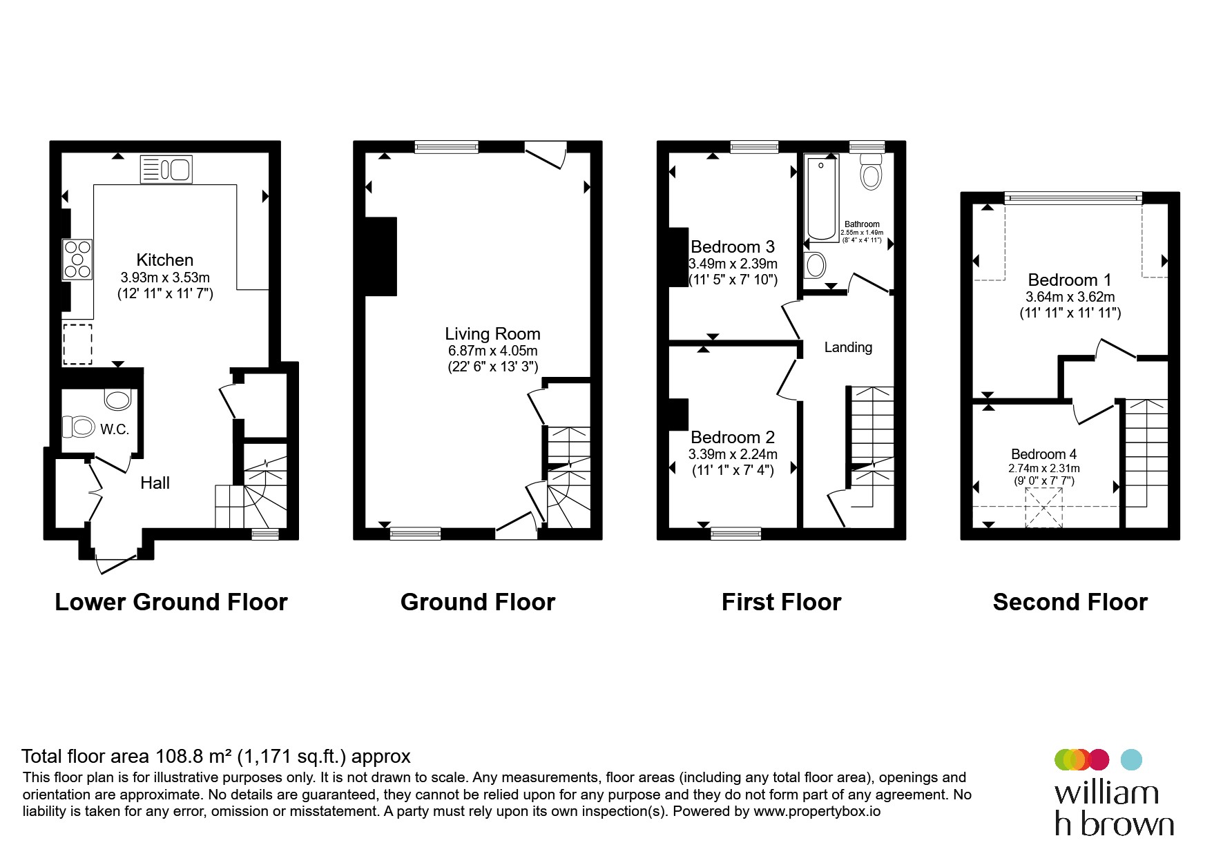 Aberdeen Terrace, BRADFORD floorplan