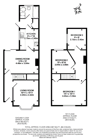 3 Bedrooms Semi-detached house for sale in Arthurs Bridge Road, Horsell, Woking GU21