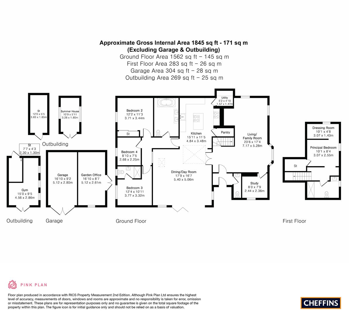 68, High Street, Bourn floorplan