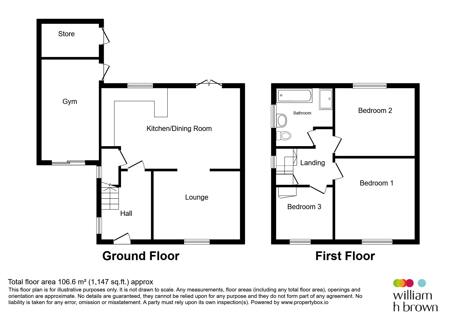 163, Horbury Road, WAKEFIELD floorplan