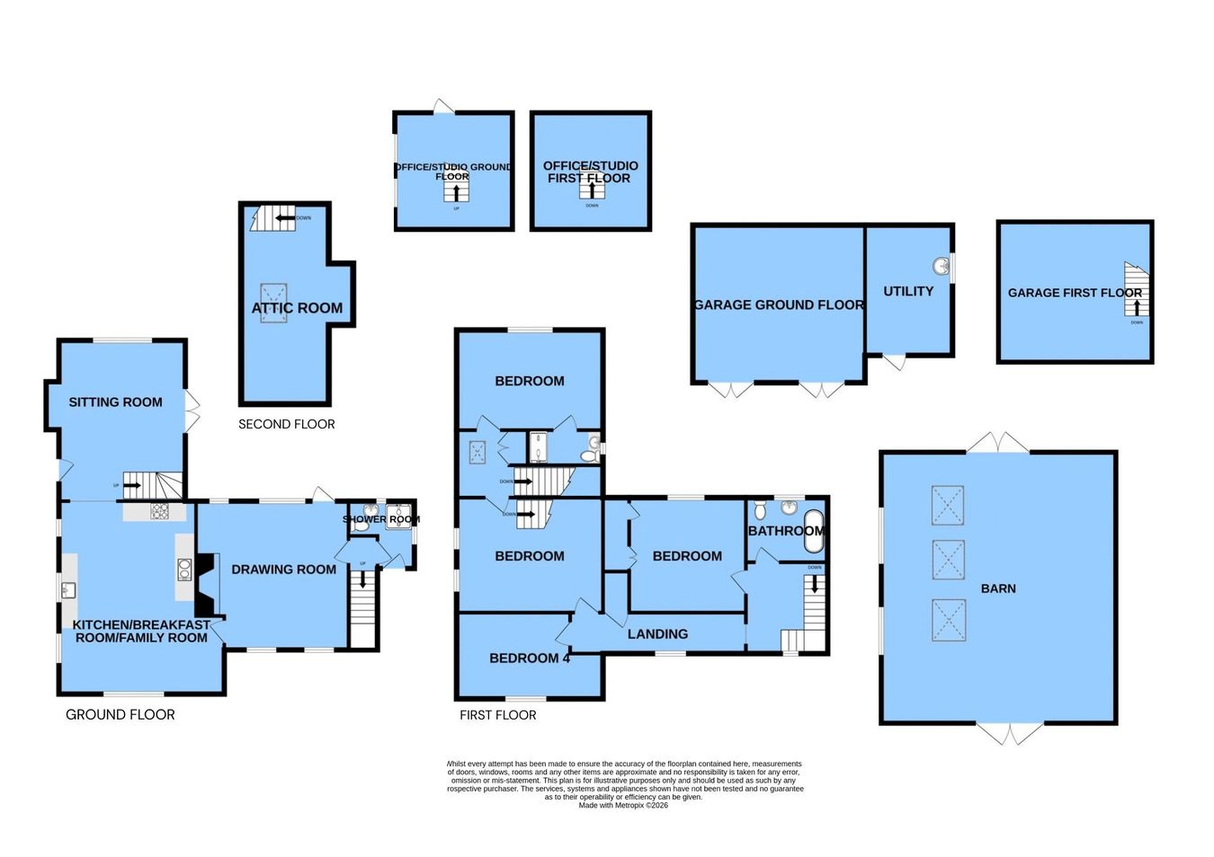 Battle Road, DALLINGTON floorplan