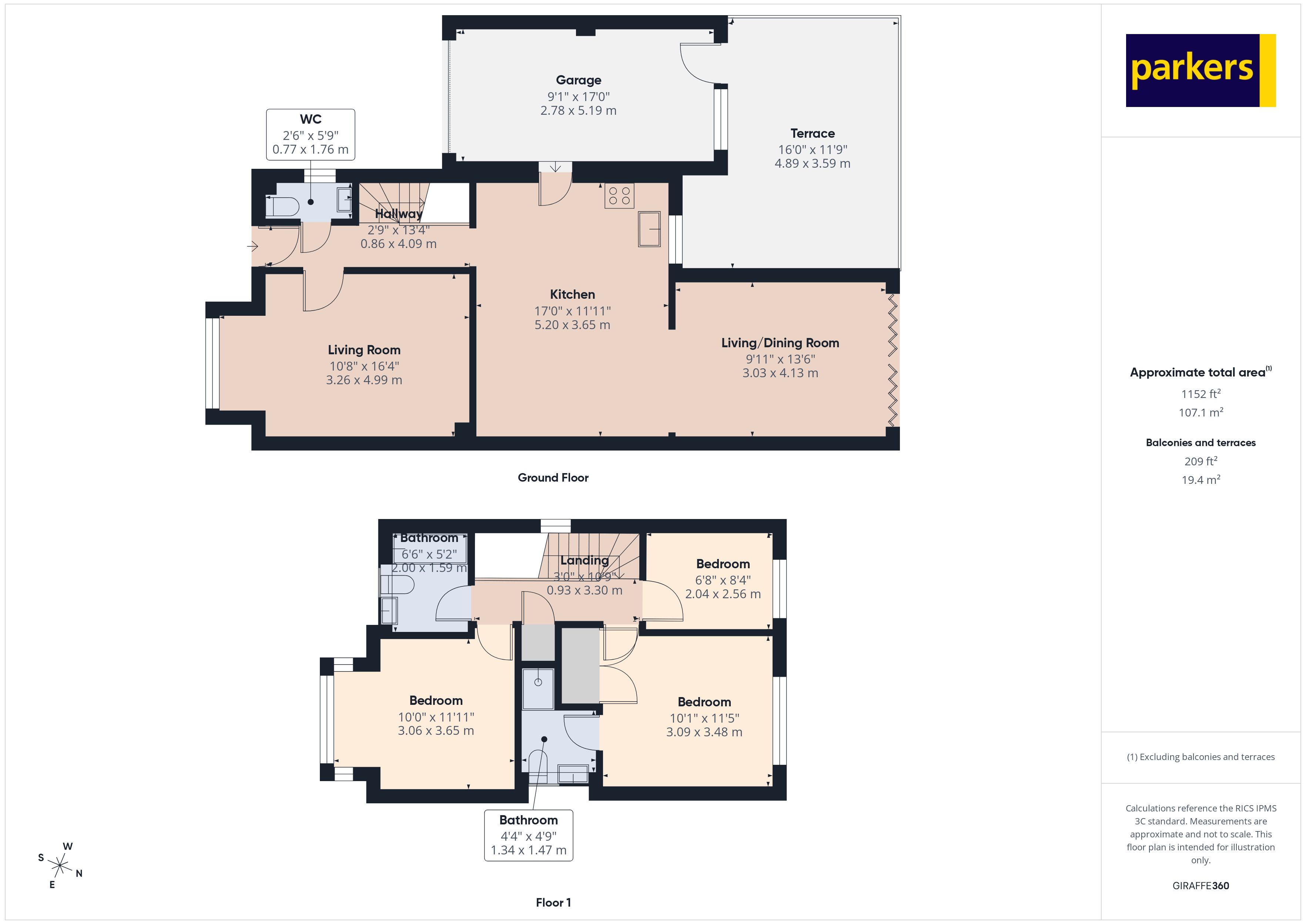 8, Mallard Way, Reading floorplan