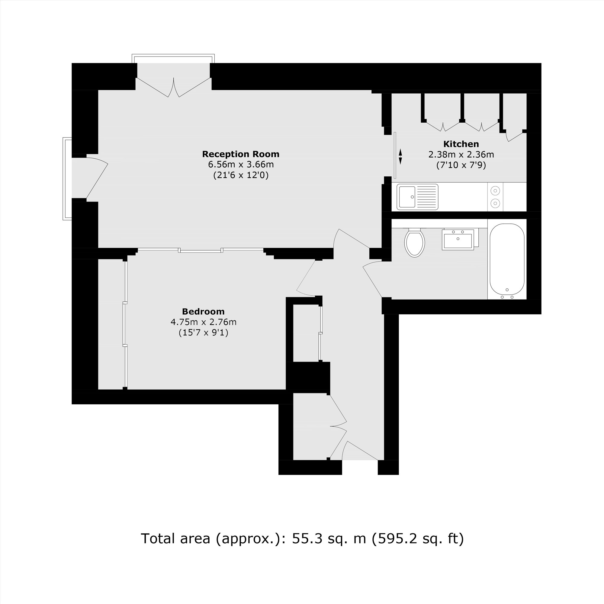Unit 0501, 1, Osnaburgh Street, London floorplan