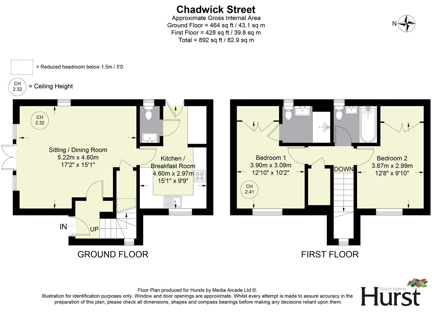 Chadwick Street, High Wycombe floorplan