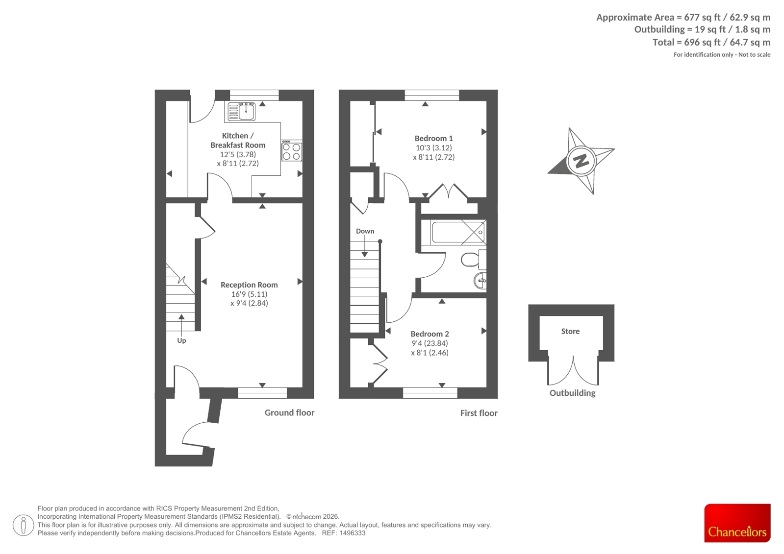 26, Waterside Way, Surrey floorplan