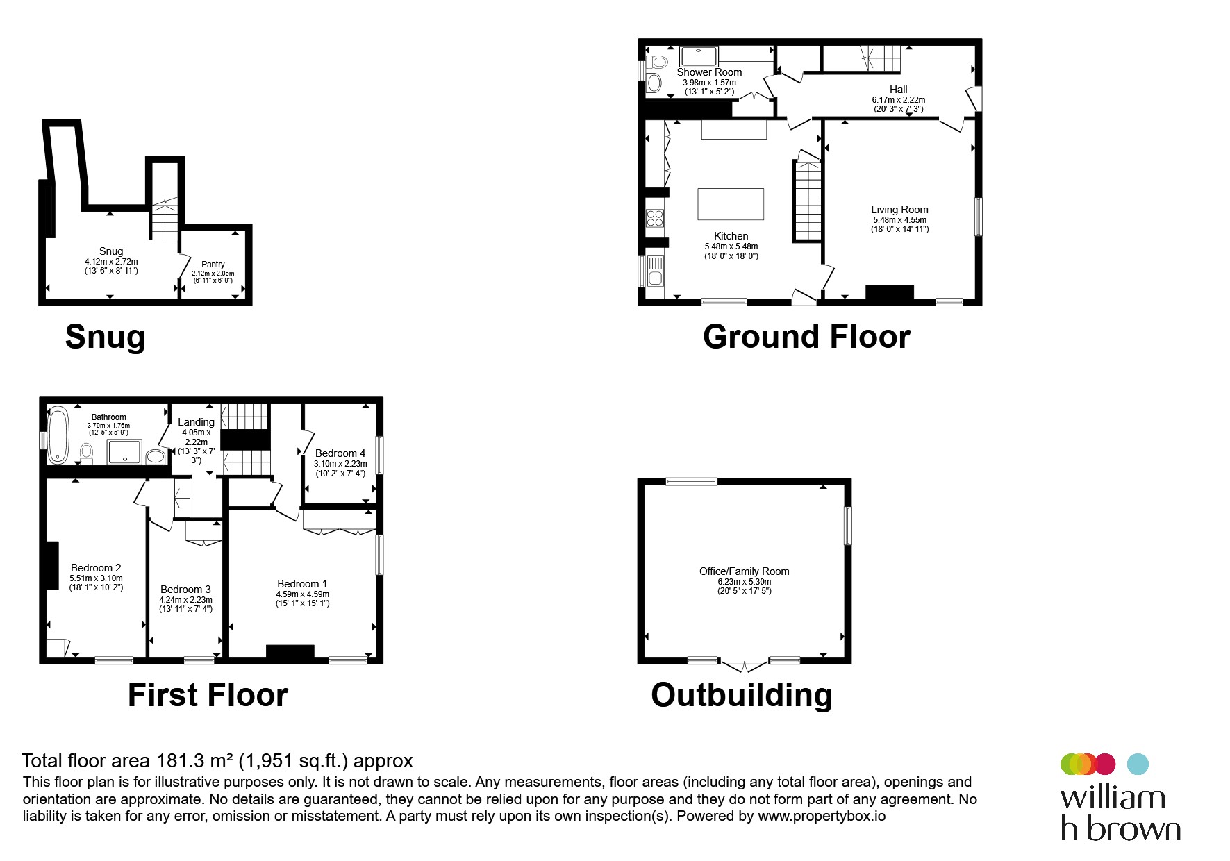 53, Wesley Street, Ossett floorplan