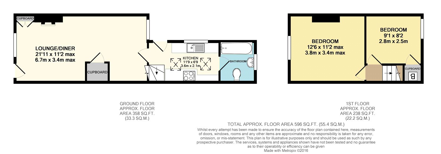 2 Bedrooms Terraced house to rent in Garfield Terrace, York YO26