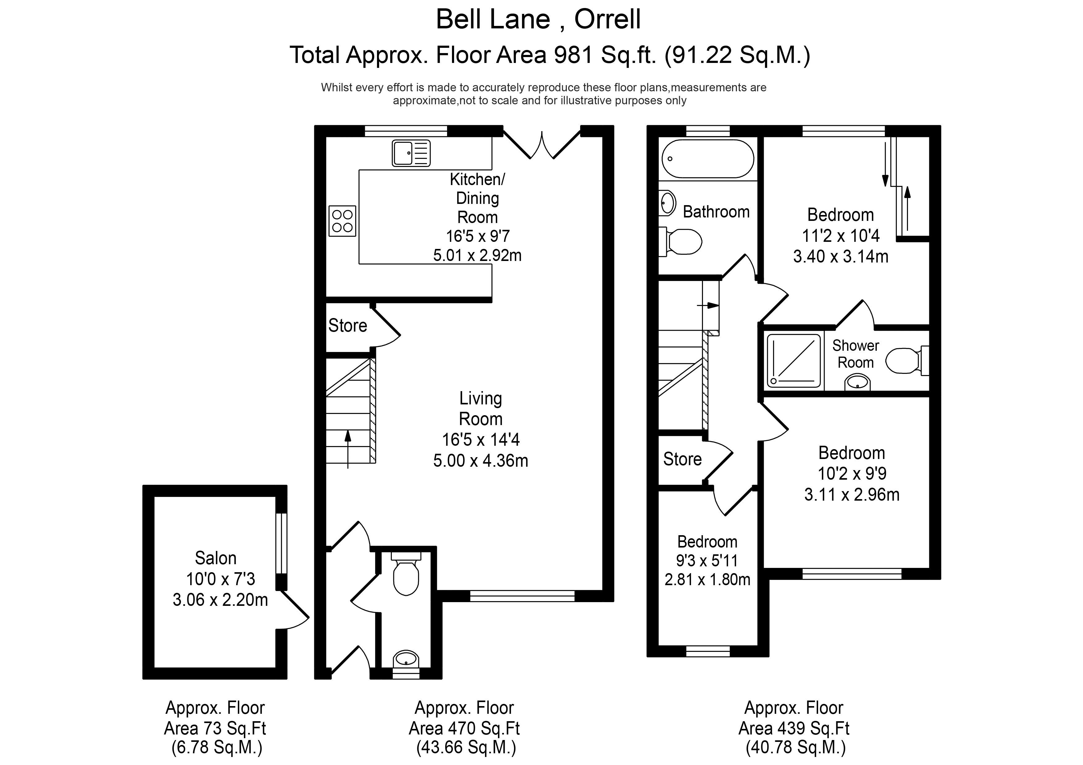 3 Bedrooms Detached house for sale in Bell Lane, Orrell, Wigan WN5