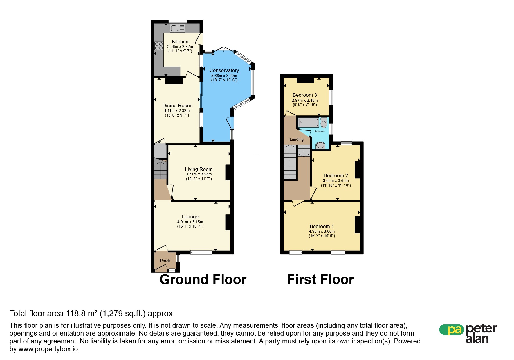 Homelands, Llan Road, MAESTEG floorplan