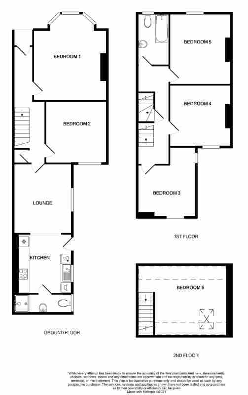 8 Rothesay Avenue, 8 Rothesay Avenue, Nottingham floorplan