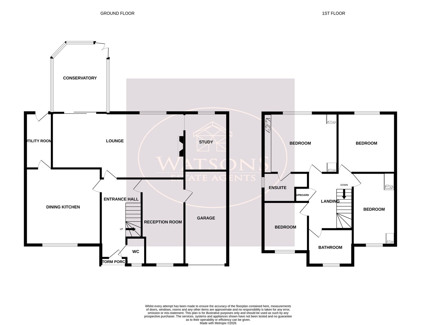 1, Osterley Grove, Nottingham floorplan