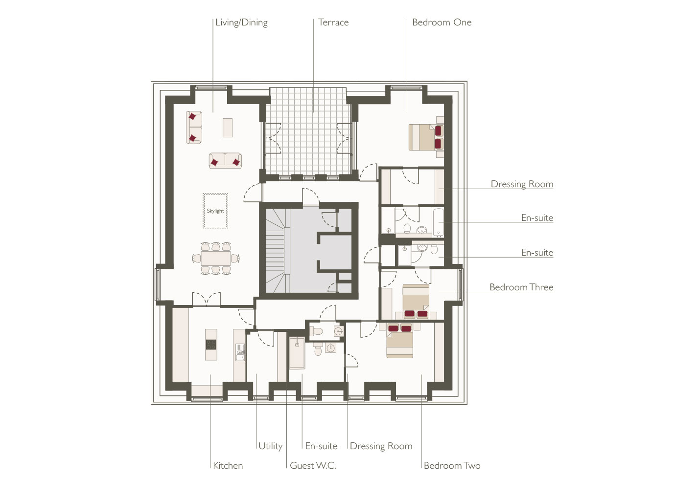 3 Bedrooms Flat for sale in Apartment 9, The Hudson, 32 Eastbury Avenue, Northwood HA6