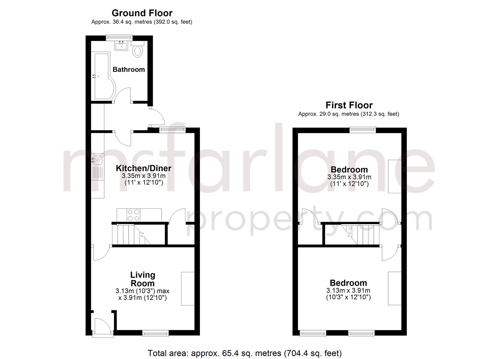 57 Deburgh Street, Swindon floorplan