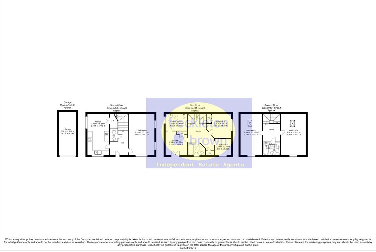 45, Stephenson Road, Nottingham floorplan