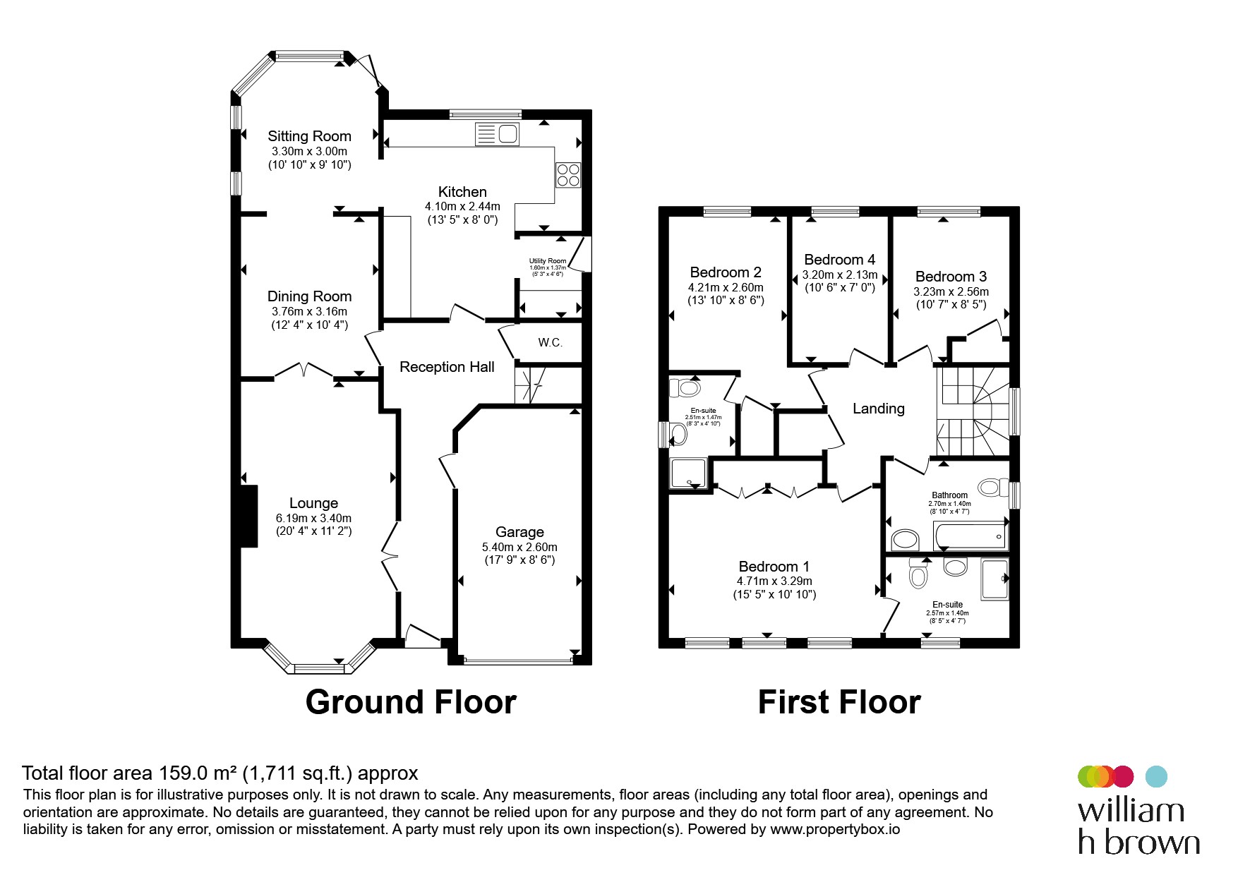 45, Pulham Avenue, Broxbourne floorplan