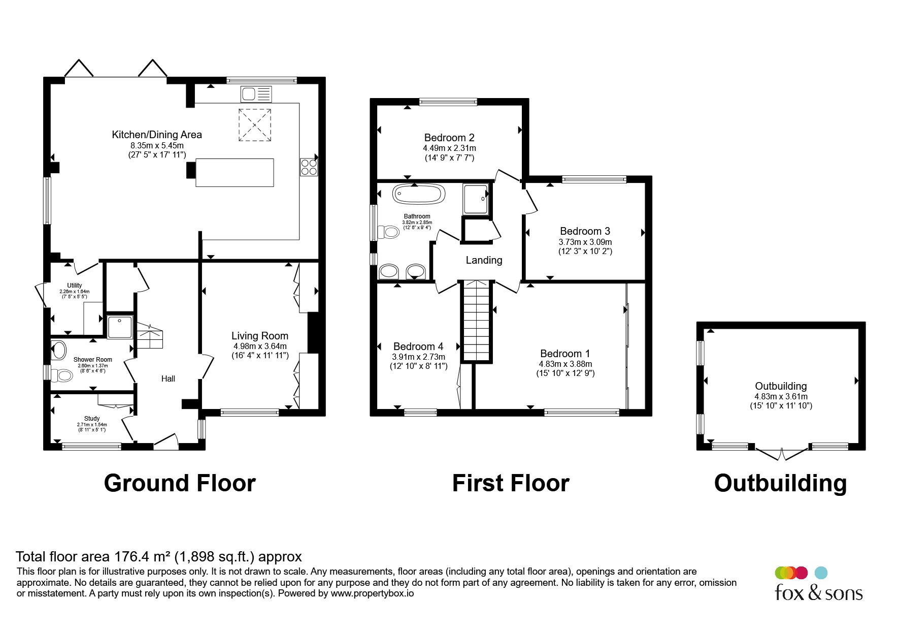 28, Rosamund Road, Crawley floorplan