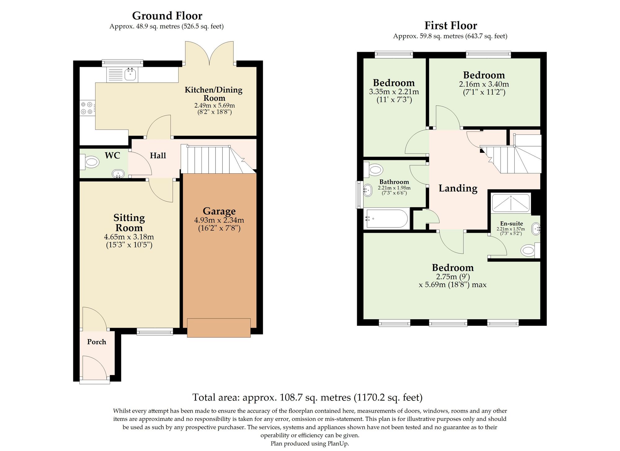 17 Caddow Close, Dereham floorplan